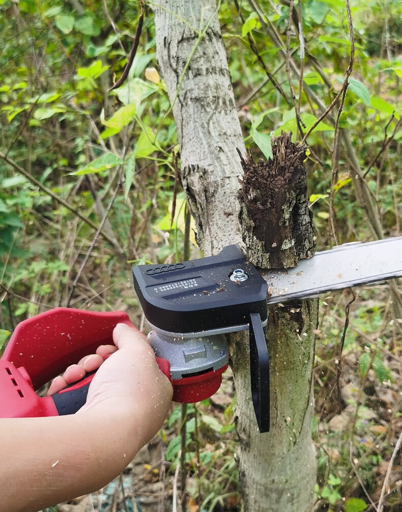 锂想锂电充电式电链锯电动大功率多功能单手锯家用小型迷你伐木锯户外