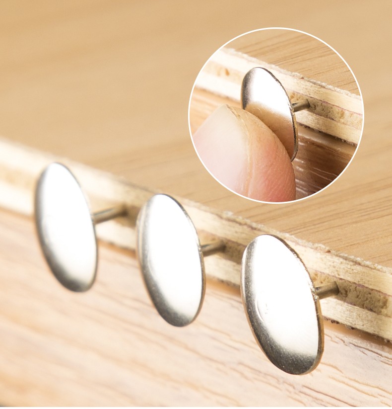 晨光图钉按钉彩色工字钉小图丁钉墙小号大头钉圆头木用软木板钉创意