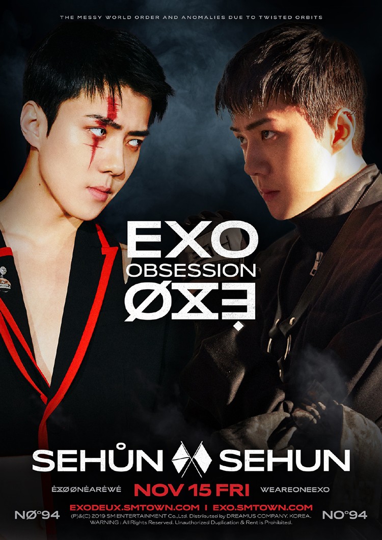 exo正规6辑obsession专辑六辑exo版