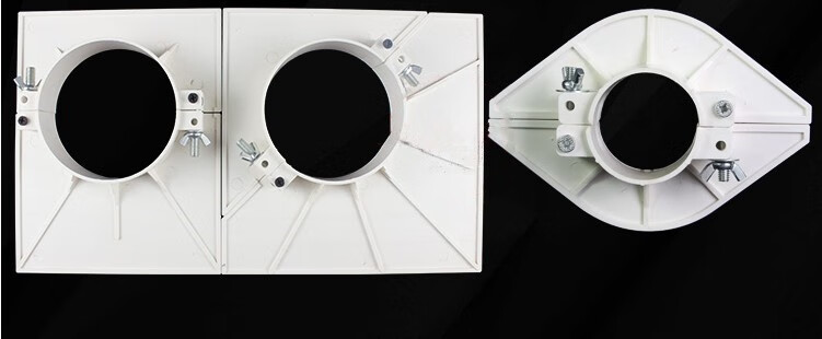 pvc吊模排水管补洞吊模管道预留洞吊模pvc吊洞模具预留洞封堵模板50锥