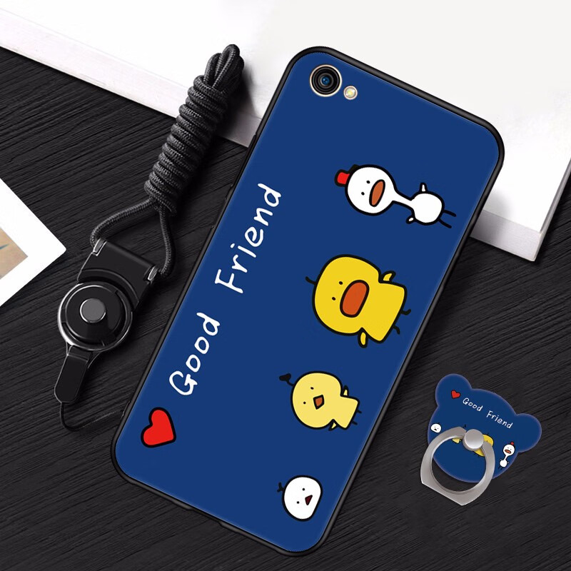 米帛vivoy53手机y53卡通磨砂vivo y55保护壳y55a个性男女y66软壳y66i