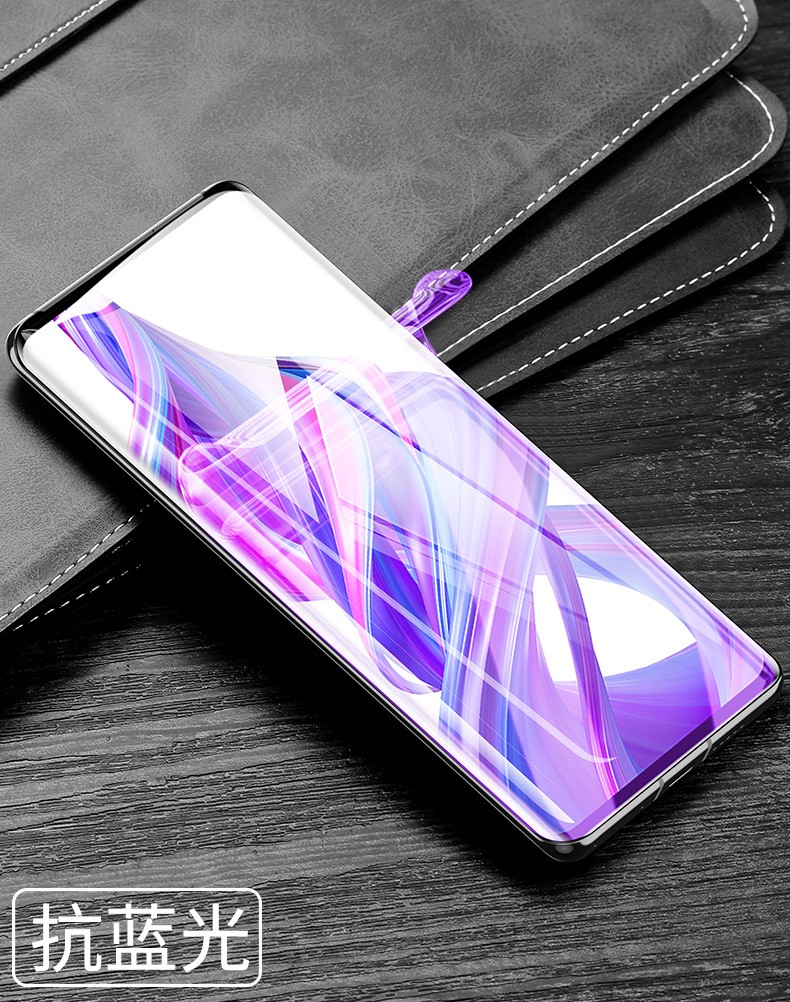 荣耀9x水凝膜华为9xpro手机气泡自动修复软膜honor9x全包抗指纹护眼x9