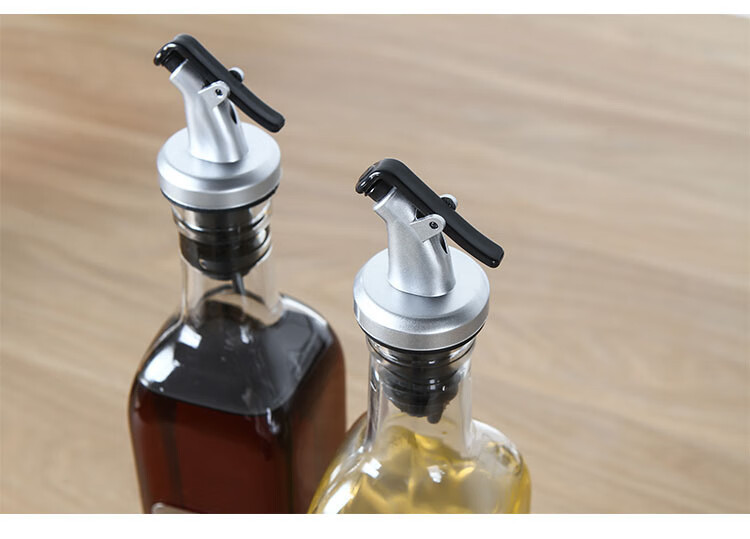 家用防漏油壶玻璃油瓶装调料瓶(500ml) 酱