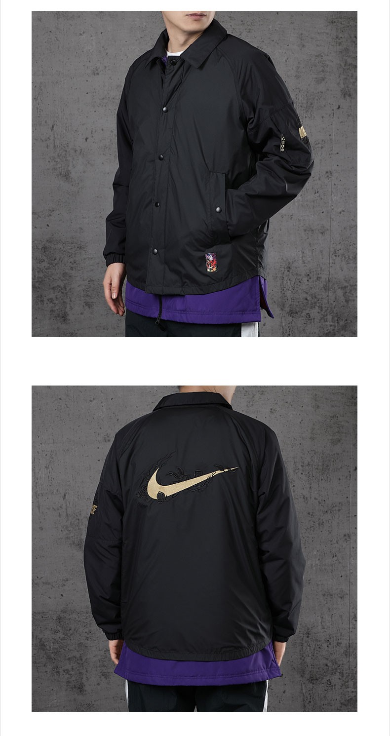 nike耐克男装 2020春季新款cny运动休闲假两件立领服梭织舒适训练夹克