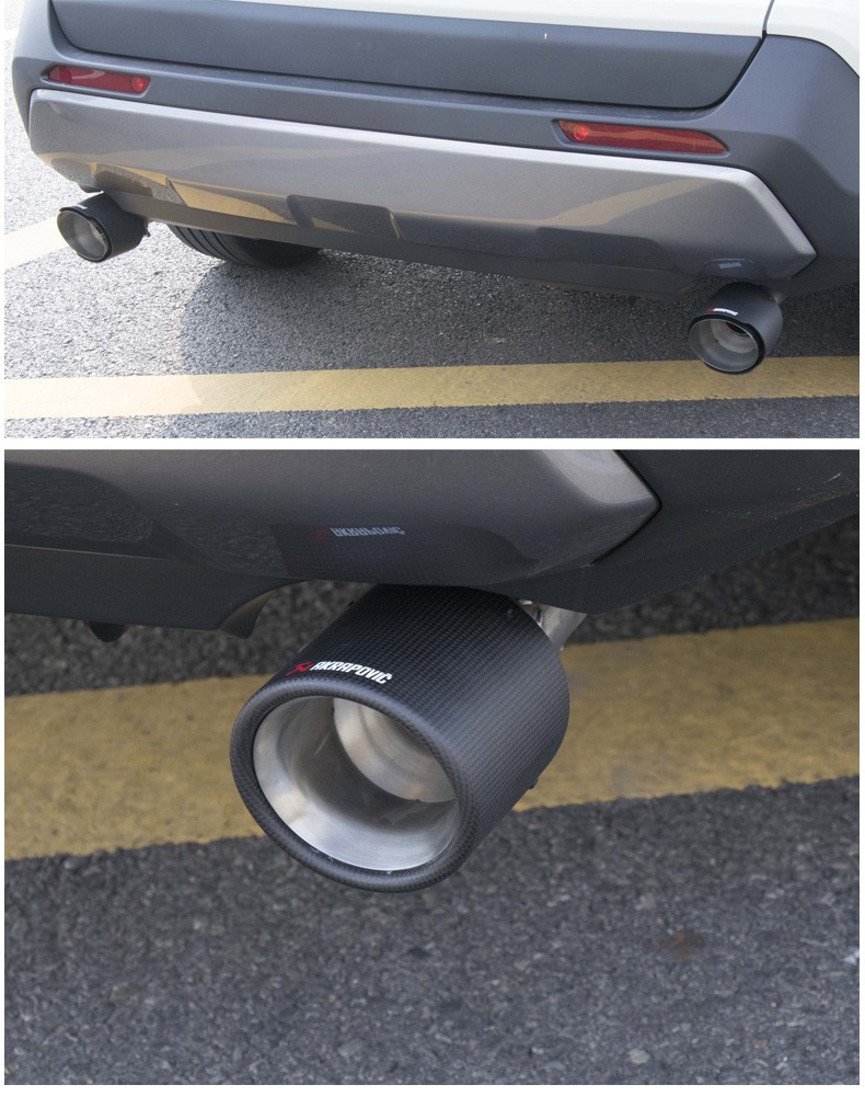 适用于 2020款丰田新rav4荣放排气管尾喉改装不锈钢尾气罩装饰 2020款