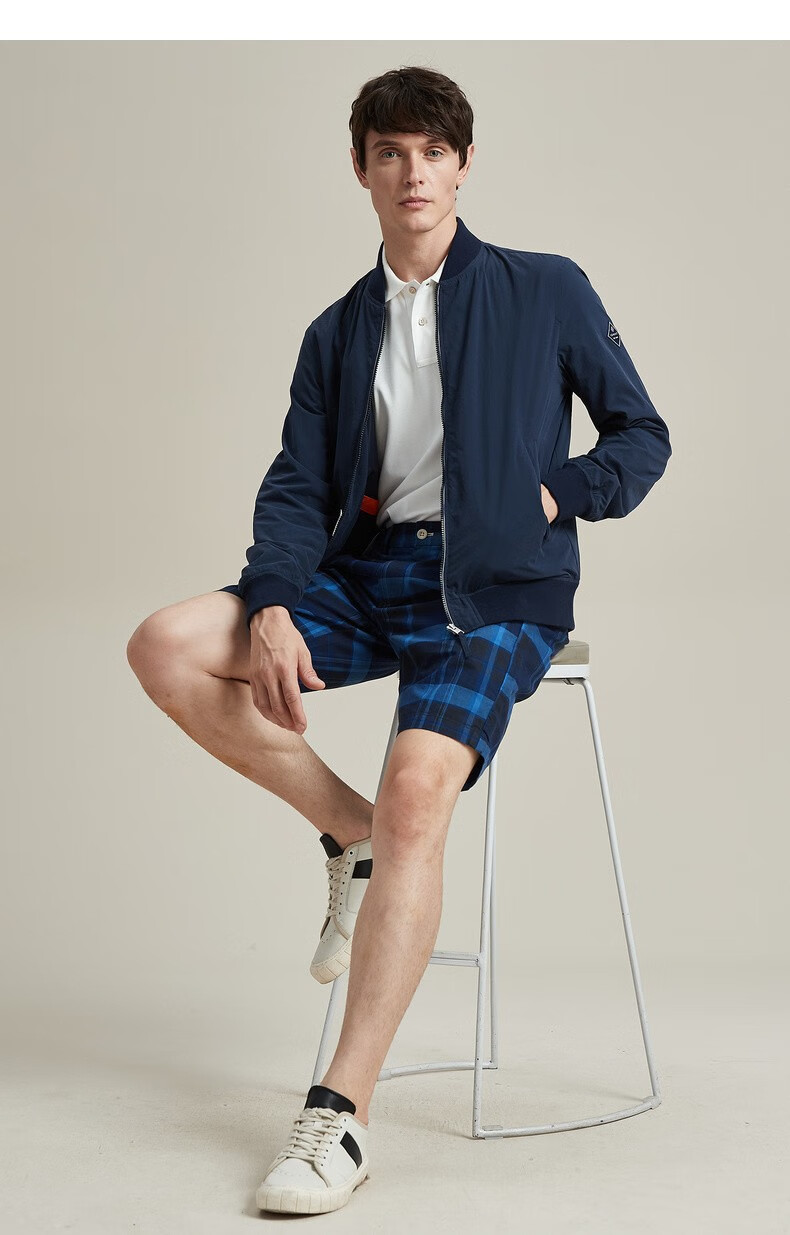 男装 夹克 gant gant/甘特2020春夏新品男士短款轻便运动夹克外套