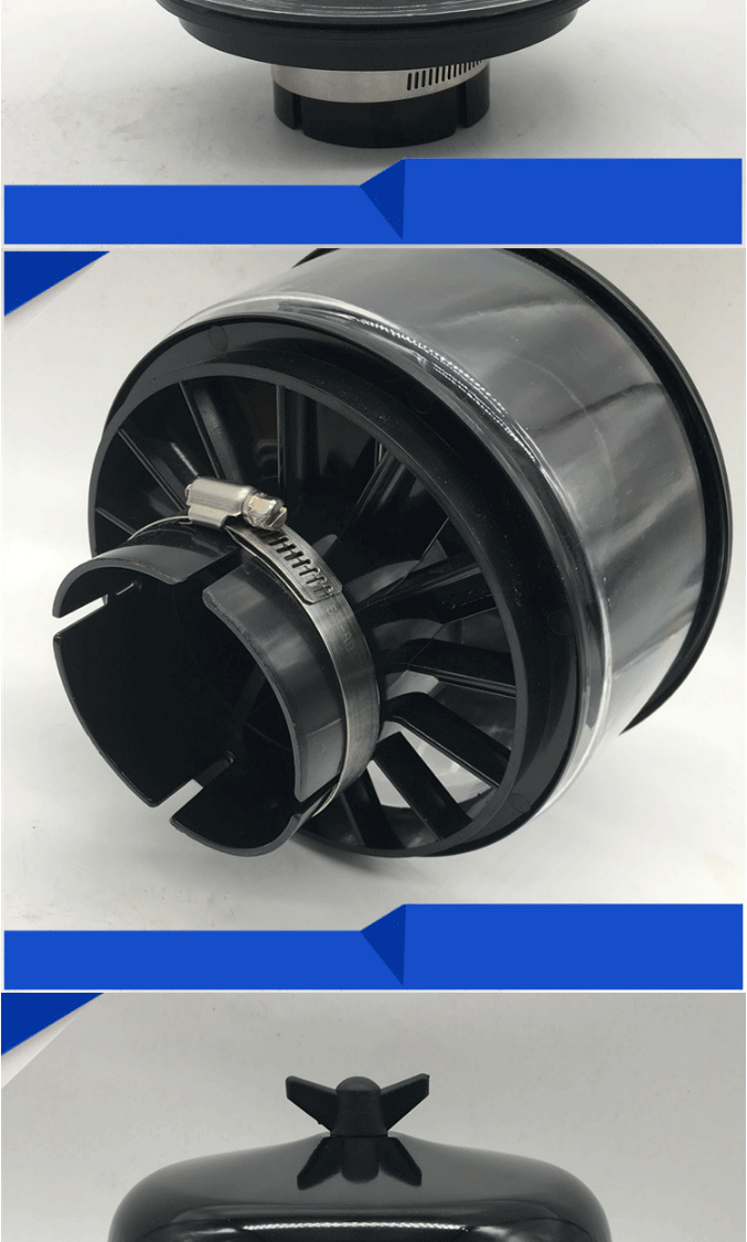 violin 挖掘机斗山大宇55/60现代55 60-7空滤预滤器 滤芯帽子过滤器