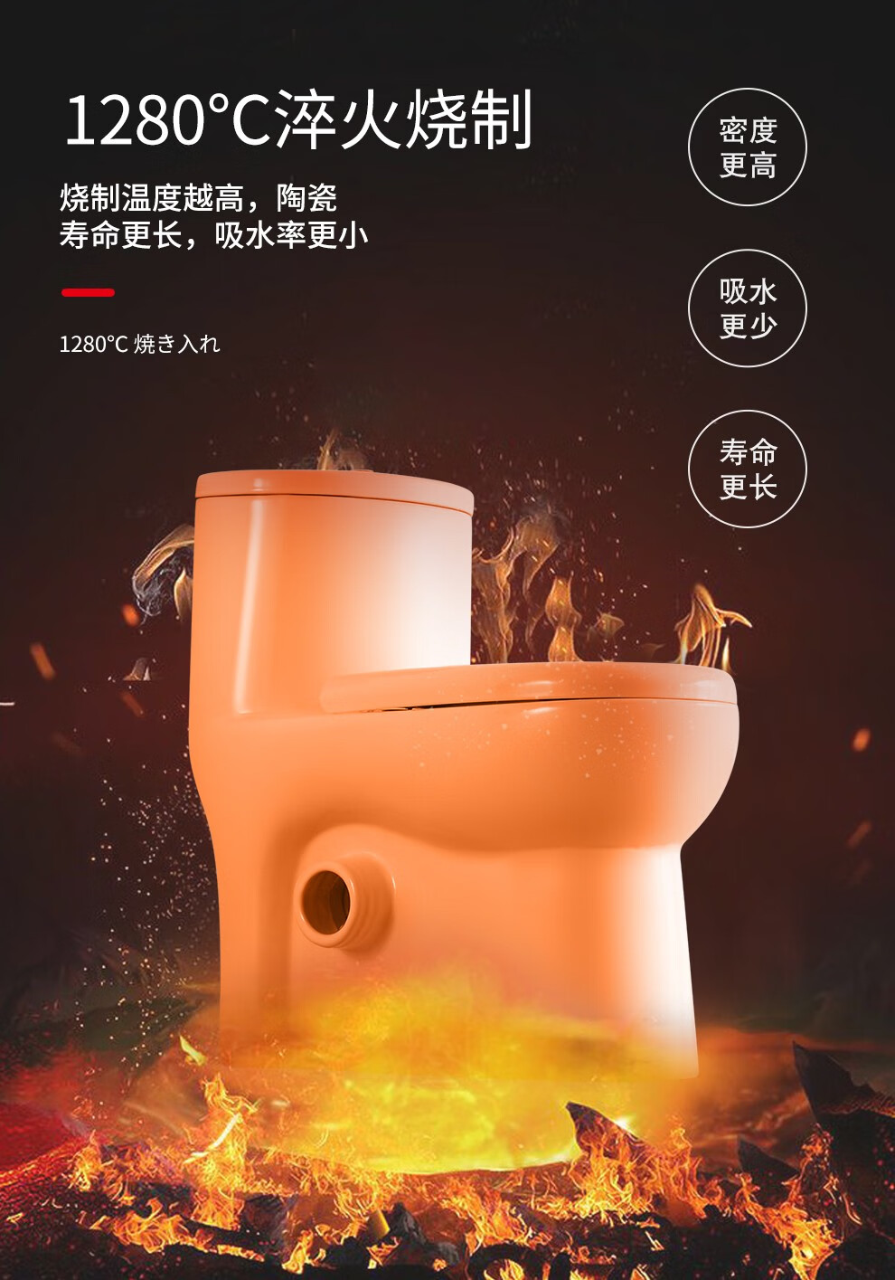 bto日本品牌卫浴直冲式马桶侧排左右排坐便器墙地后排污座便器卫生间