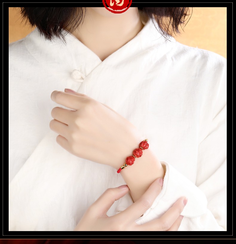 猪兔羊朱砂三合贵人卯亥未生肖手链易明居三合赐瑞手绳2022年三合六合