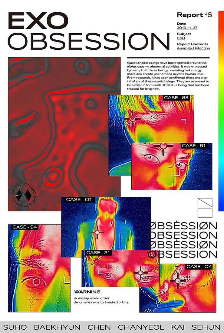 exo正规6辑obsession专辑六辑exo版