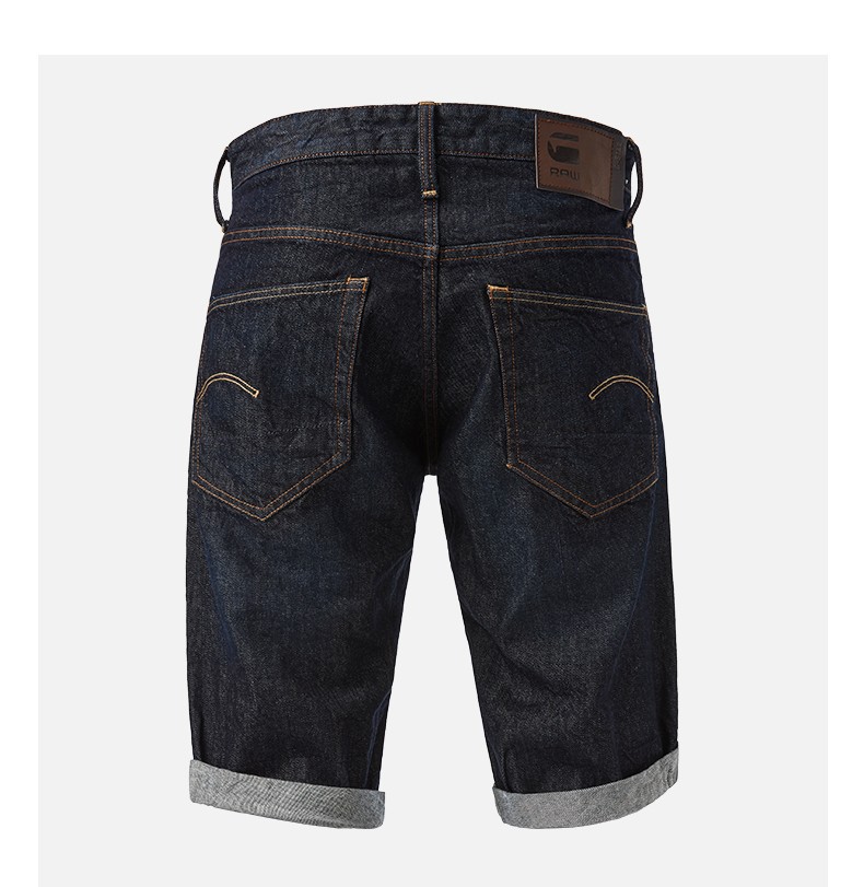 g-star raw 2020夏季新款男士潮流宽松休闲3301牛仔短裤d07432 3d raw