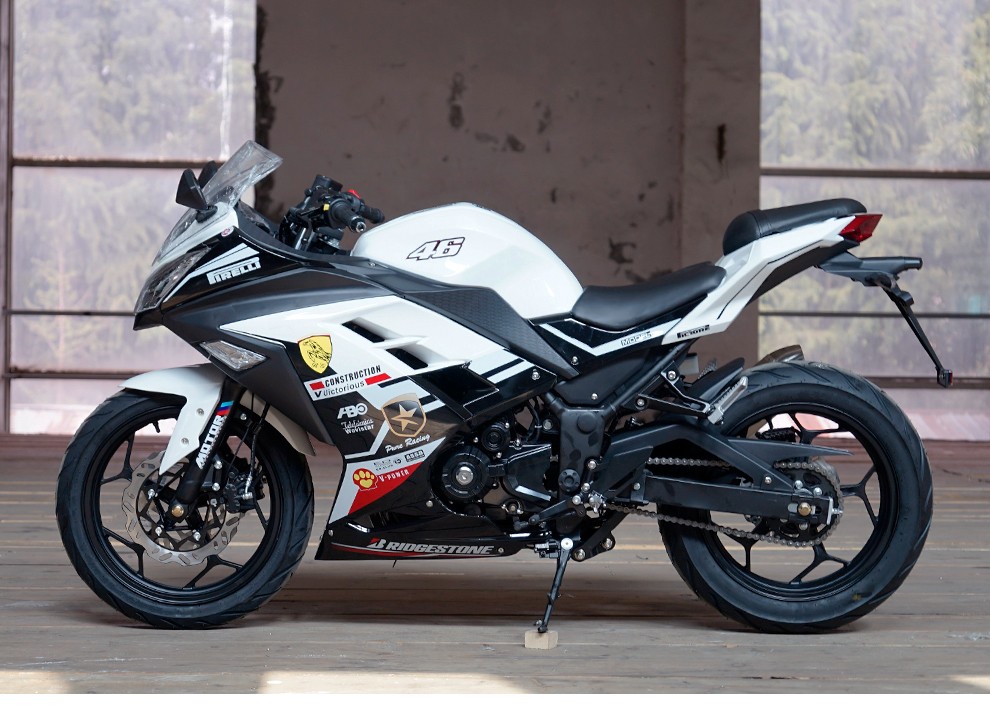 全新小忍者摩托车跑车国四电喷moto公路赛地平线忍者趴赛摩托车机车