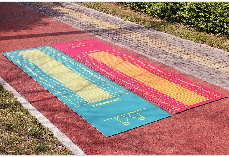 立定跳远测试专用垫加厚防滑学生中考家用跳远训练器材立定跳远垫pvc