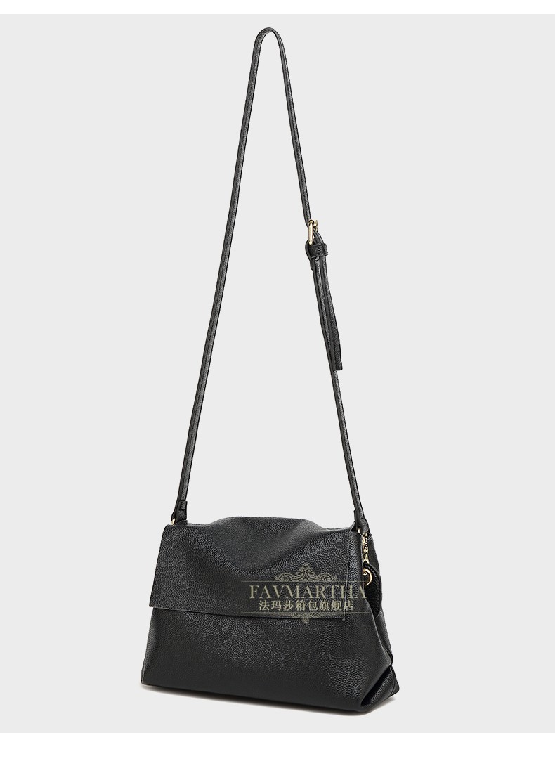法玛莎品牌真皮女包小包2020新品时尚休闲软皮单肩斜挎