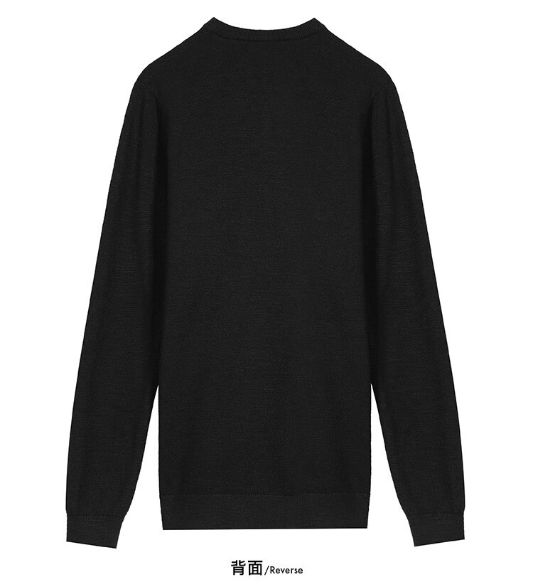 km kilo km&meters 男士时尚线衣 黑色 m