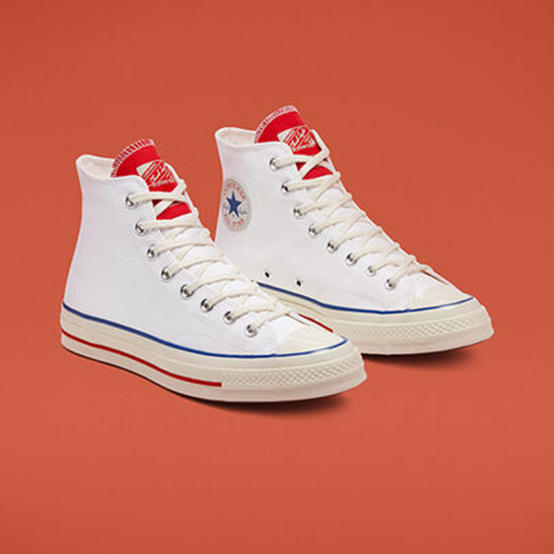 converse匡威chuck70系列男运动板鞋平底户外高帮系带帆布166826c