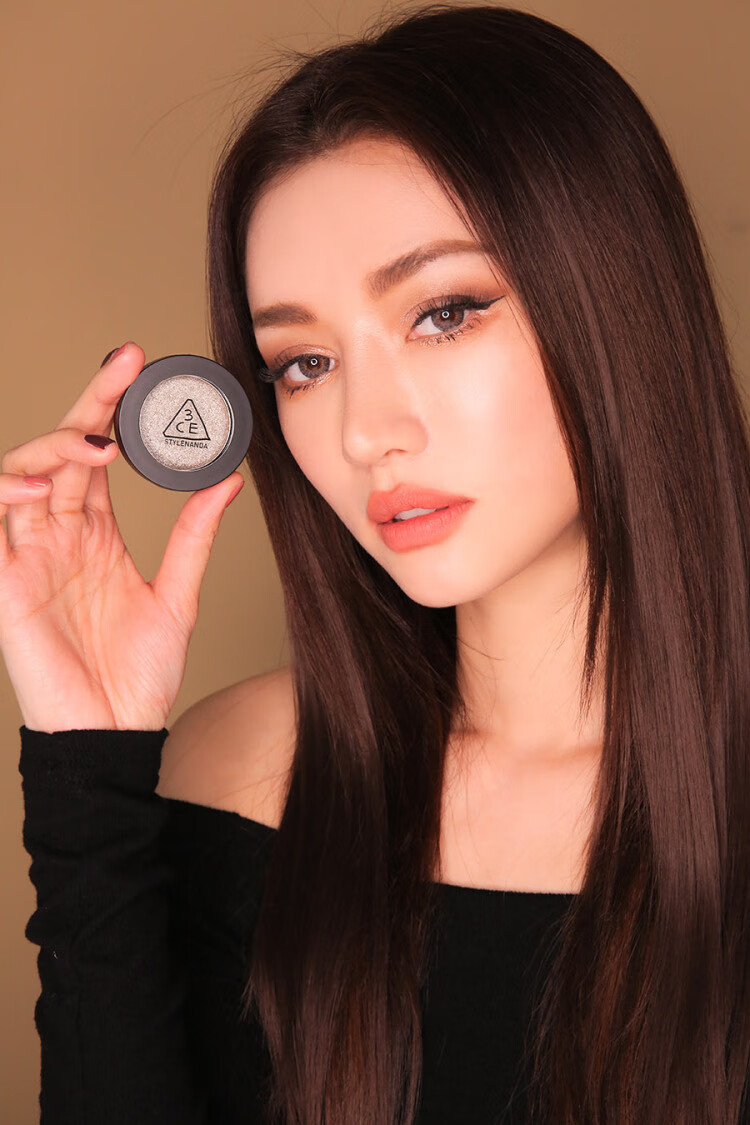韩国【正品直邮】stylenanda 3ce官方 单色珠光眼影 淡雅亮光滋润