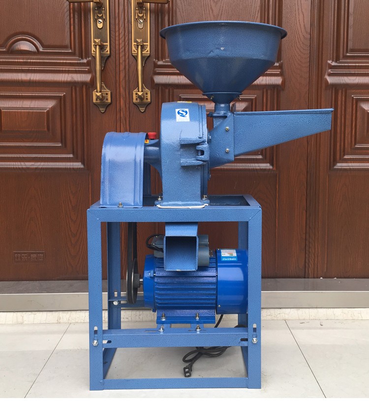 家用两相电220v五谷杂粮磨粉机小型药材研磨机多功能玉米粉碎机 30#锤