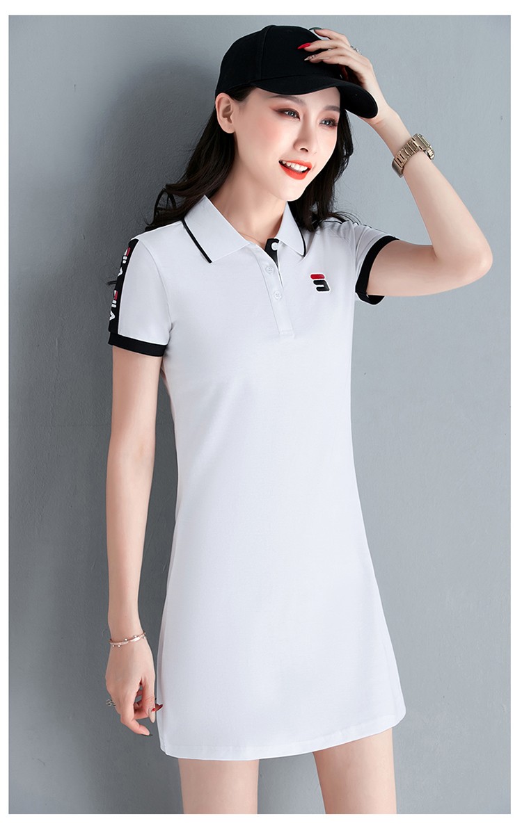 款运动裙网球裙羽毛球裙上衣女 粉色 女士m/85-98斤【图片 价格 品牌