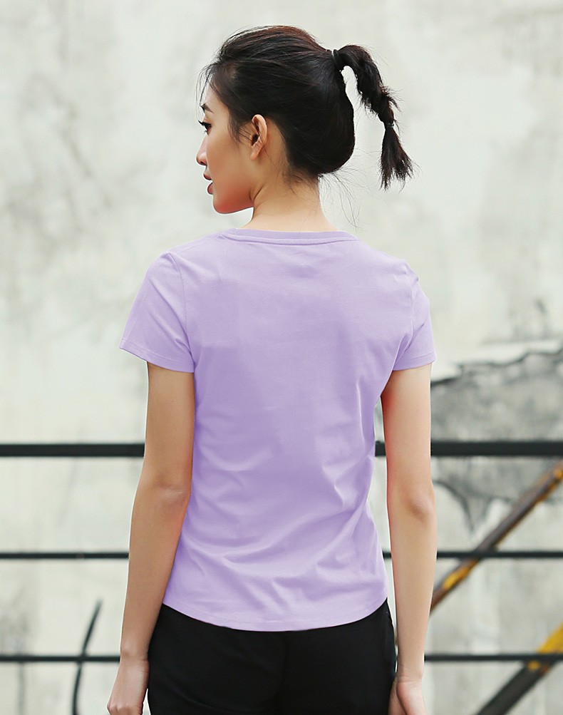 安踏女装短袖运动t恤女新款2021夏季新品圆领轻薄透气运动短t上衣3浅