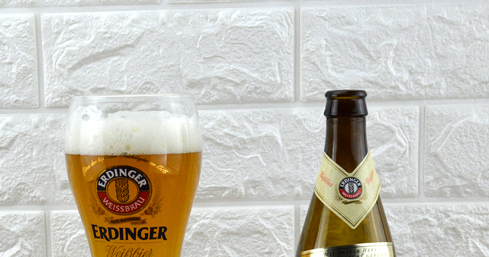 德国原装进口啤酒erdinger艾丁格啤酒艾丁格白啤酒500ml12瓶整箱