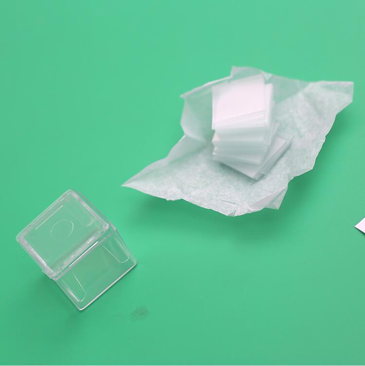 显微镜用帆船牌抛光边载玻片生物标本制作盖玻片100片载玻片50片