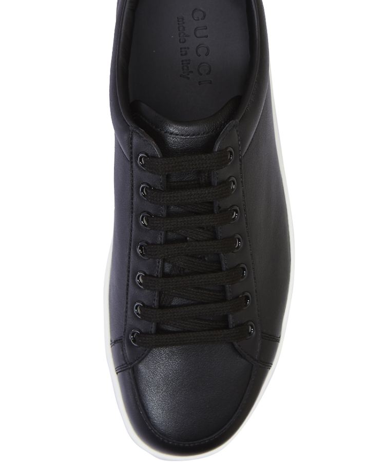 古驰gucci男鞋 系带鞋黑色牛皮322734 40.