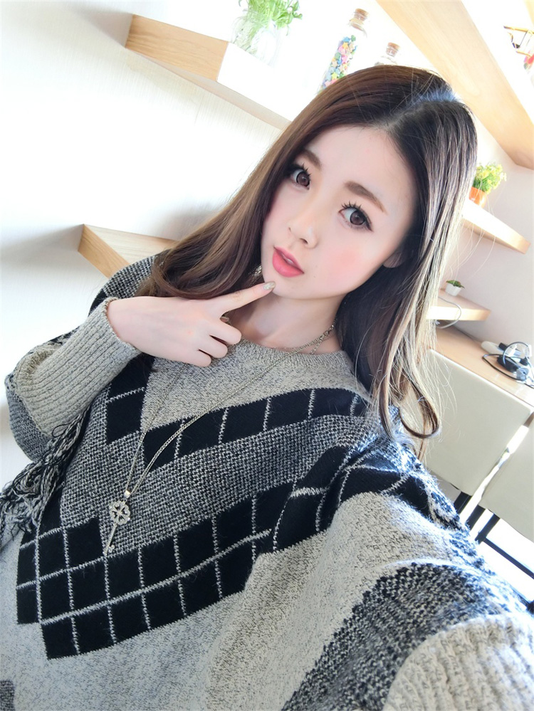 安迪吉仕针织衫女中长款毛线衣套头衫打底衫修身显瘦半高领长袖打底裙女装外套 白色 均码