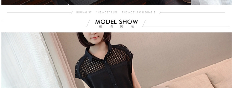 衣泊婉2015春装荷叶边立领雪纺衫女长袖衬衫 女 春6325 白色     XXL
