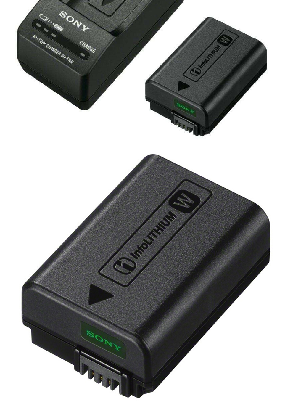 索尼sonyfw50原装电池充电器微单a6100a6400a6000a7m2电池座充acctrw