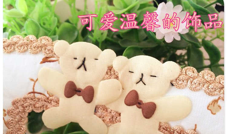 
                                        易极宝 开关贴墙贴婚庆用品开关套开关贴饰布艺双开关插座装饰插坐套一组6个装随机发 随机发货                