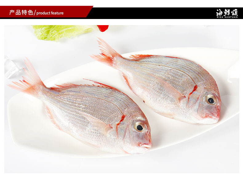 海鲜颂冷冻赤鯮鱼赤棕鱼深海捕捞海鲜水产56条500g