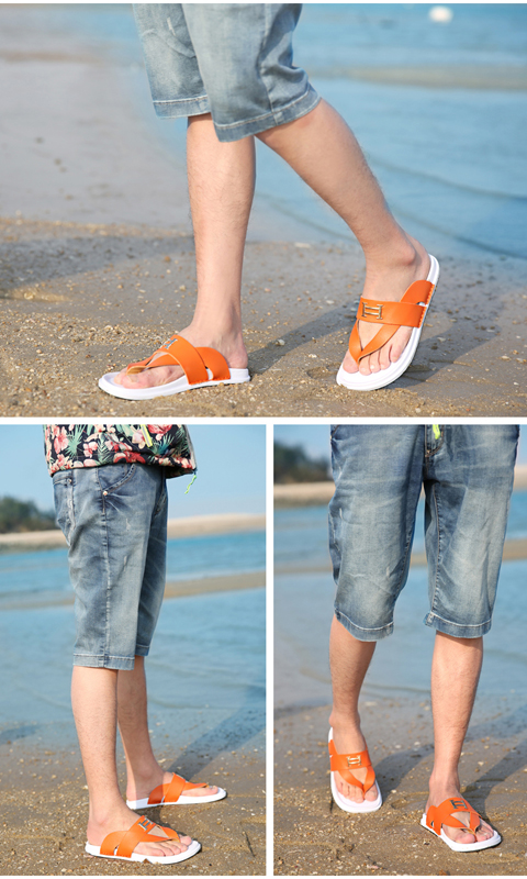 姝步请少年人字拖 玈行 拖鞋夏天男凉拖男士沙滩鞋潮流男鞋简约夹趾潮