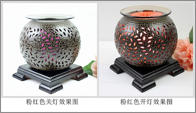 
                                        芳香乐 陶瓷香薰灯插电  电子香薰炉 精油灯 精油炉 瑜伽馆酒店台灯 创意礼品 香薰机 橙色                