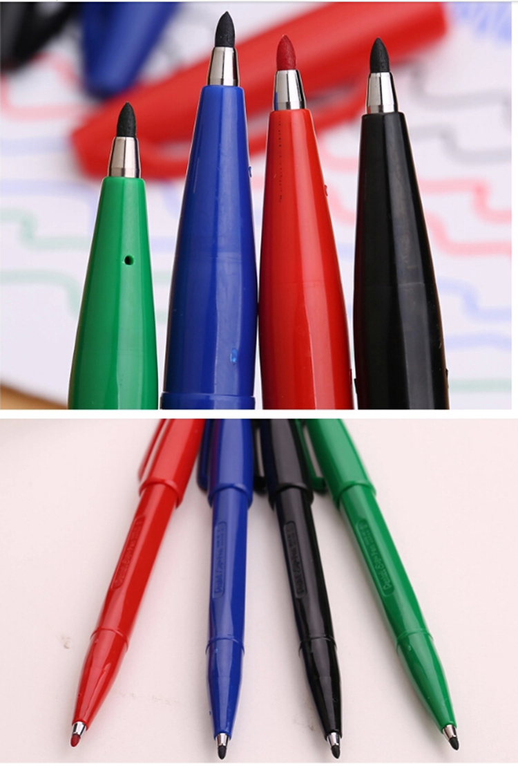 派通sign pen纤维笔 s520草图笔 速写笔 建筑绘图笔 2.