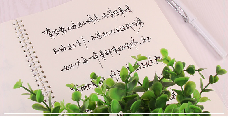 【新款】卜平凡字帖心灵美文行书钢笔字帖连笔字帖行草硬笔书法