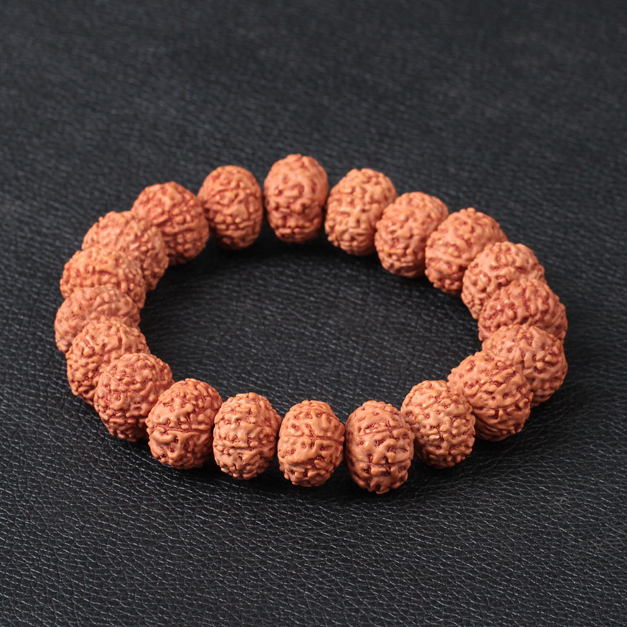 九瓣飞碟尼泊尔金刚菩提手串17mm 36g