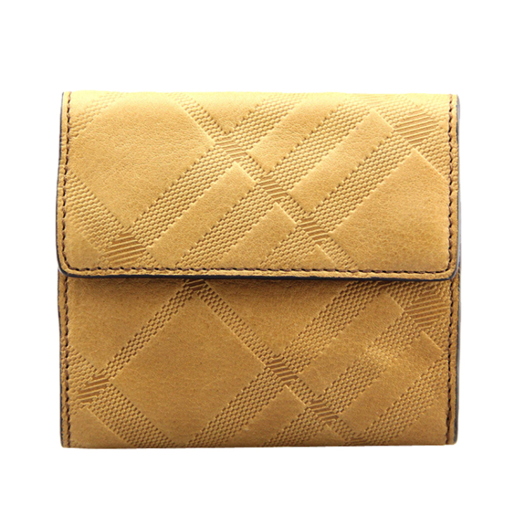 burberry 博柏利/巴宝莉 棕褐色 女士 短款钱包 牛皮 3919162