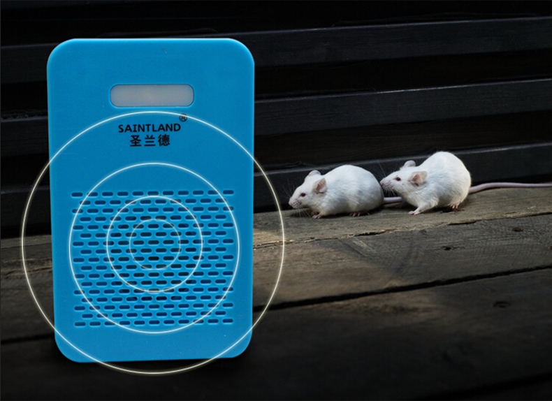 圣兰德电子驱鼠器灭鼠器家用捕鼠器超声波电子猫sd0492台装