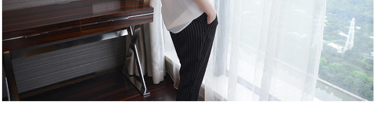 衣泊婉2015春装荷叶边立领雪纺衫女长袖衬衫 女 春6325 白色     XXL