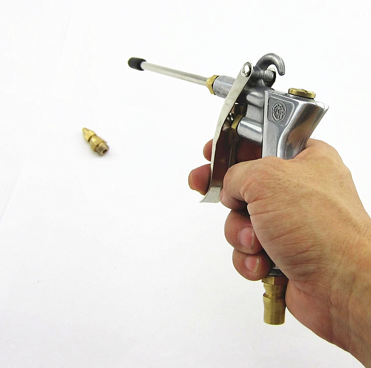 百威狮铜嘴吹尘枪加长嘴吹气动枪气动工具耐高压除尘枪空压机去灰尘