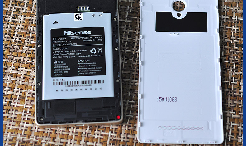 海信D1-M小章鱼WIFI加强版移动4G智能手机 香槟金