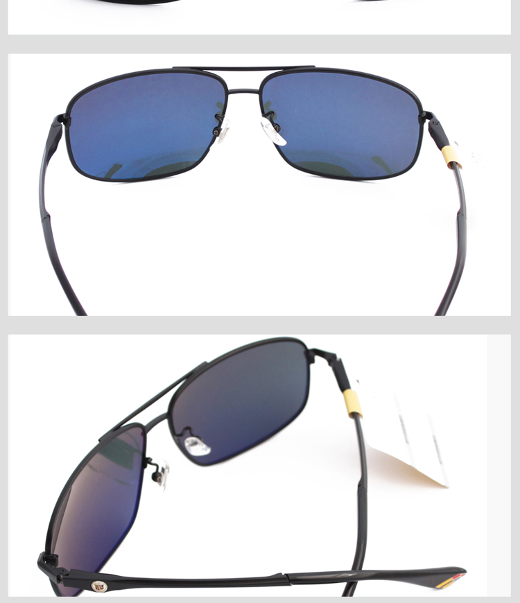 cadillac凯迪拉克 太阳眼镜 男款偏光墨镜驾驶镜 cs6112 c2黑框/灰色