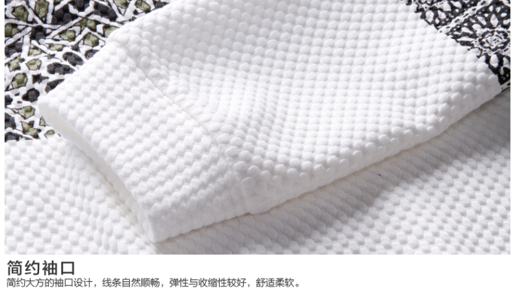 betu百图欧美风圆领长袖套头卫衣女1508T06 白色W1 M