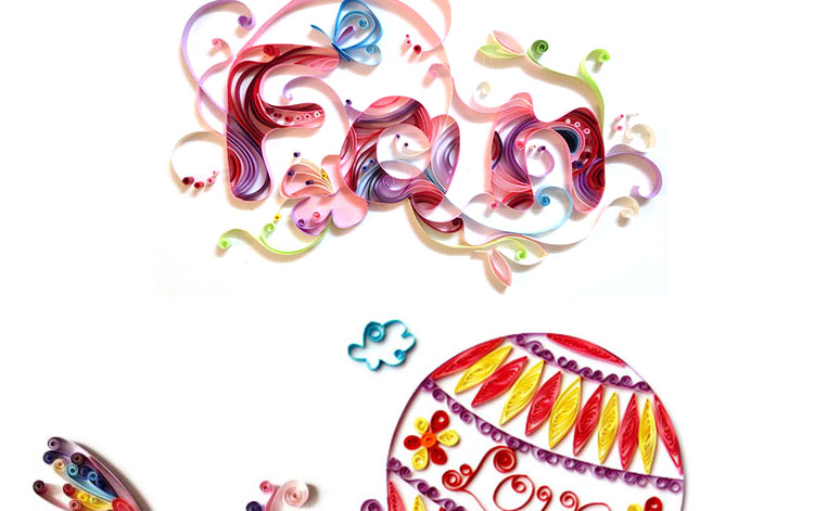 衍纸工具线稿图材料包初学者衍纸纸条衍纸画手工工具diy送孩子礼物