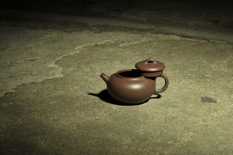 黄龙壶缘 宜兴紫砂壶【全手工薄胎脱颖壶】原矿紫泥 紫砂茶壶功夫茶具