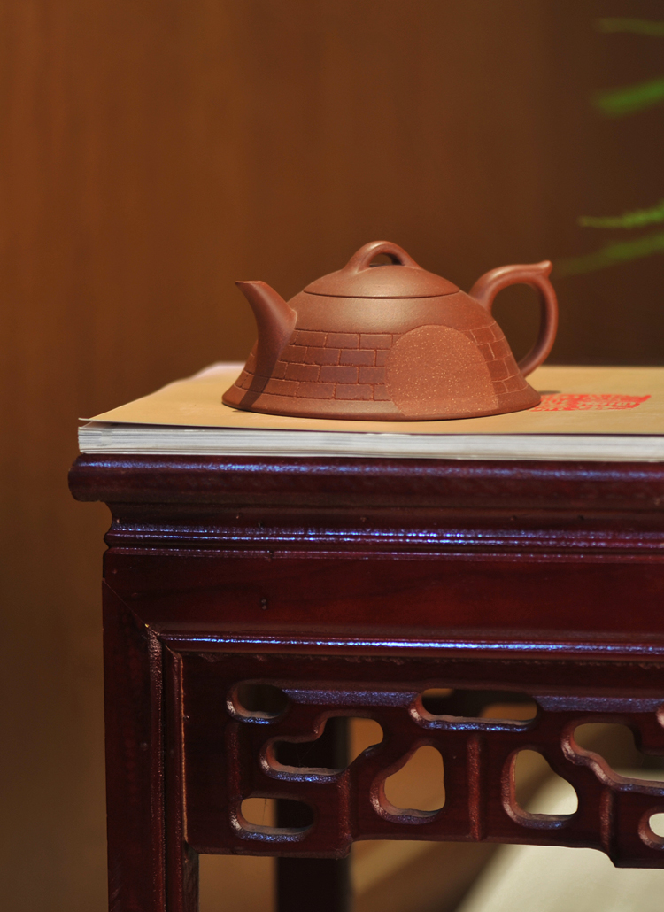 藏壶者 宜兴紫砂壶(全手工金钟壶)原矿清水泥 紫砂功夫茶具泡茶壶 220
