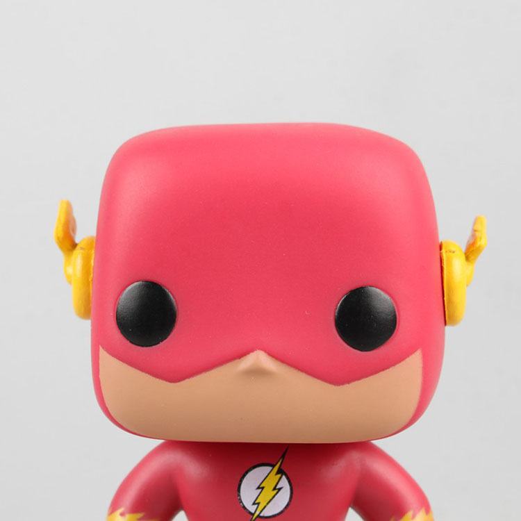 正义联盟 超级英雄 闪电侠 the flash q版闪电侠 公仔盒蛋手办模型