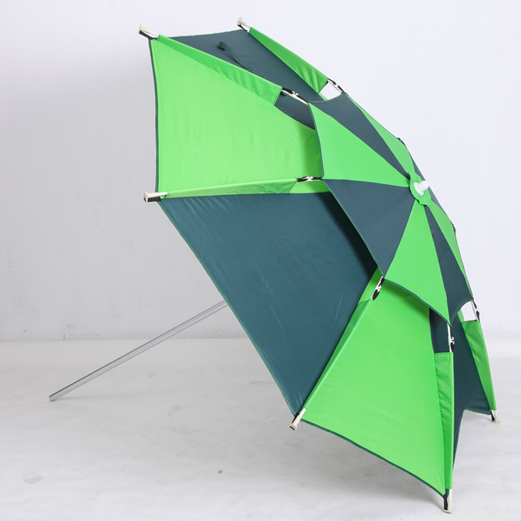 2米超大双层钓鱼伞 防紫外线万向防雨超轻渔具太阳伞 2.