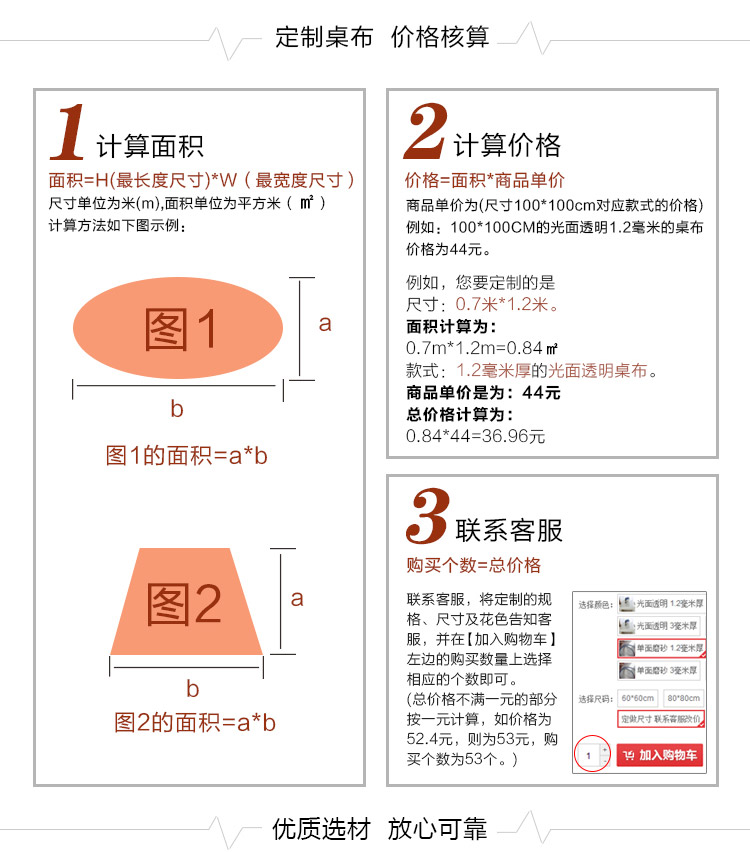 
                                        悦达给力 桌布防水防油餐桌布 软玻璃pvc塑料桌垫 茶几垫透明水晶板 单面磨砂 1.2毫米厚 80*140cm                